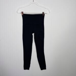 New Spanx Look At Me Know Seamless Shaping Leggings Black Small S Medium Control